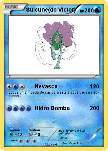 Pokemon Suicune(do Victor)
