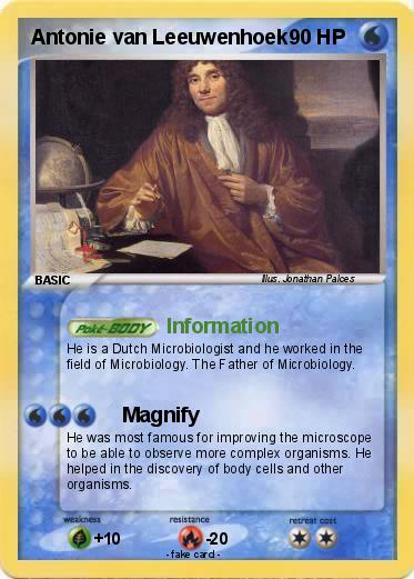 Pokemon Antonie van Leeuwenhoek