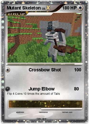 Pokemon Mutant Skeleton