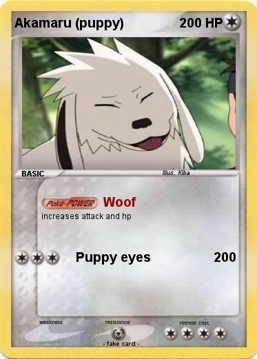 Pokemon Akamaru (puppy)
