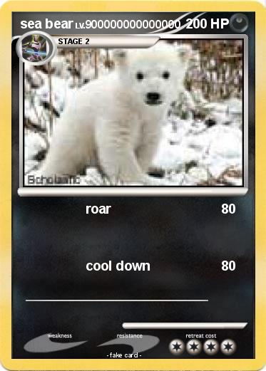 Pokemon sea bear