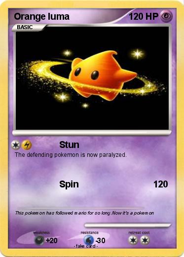 Pokemon Orange luma