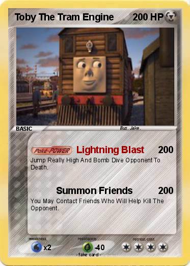 Pokemon Toby The Tram Engine