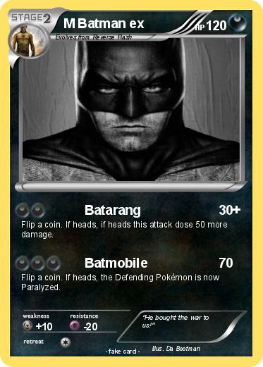 Pokemon M Batman ex