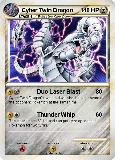 Pokemon Cyber Twin Dragon