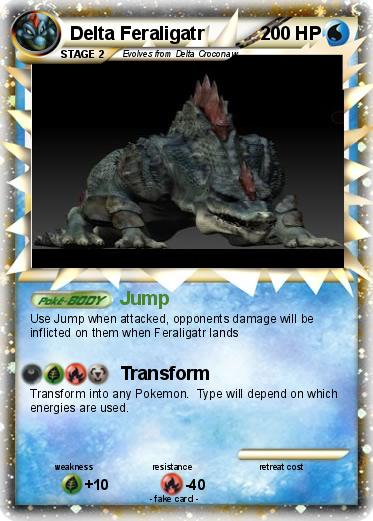 Pokemon Delta Feraligatr