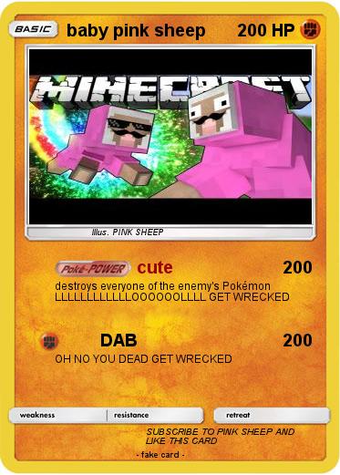 Pokemon baby pink sheep
