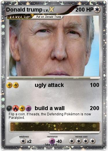 Pokemon Donald trump