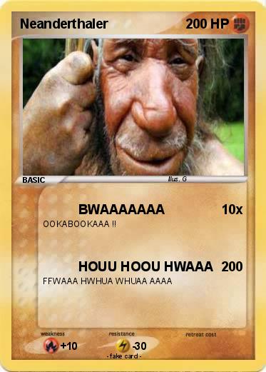 Pokemon Neanderthaler