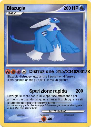 Pokemon Blazugia