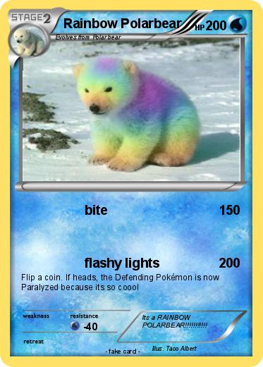 Pokemon Rainbow Polarbear