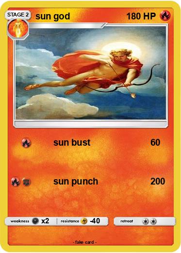 Pokemon sun god