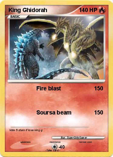 Pokemon King Ghidorah