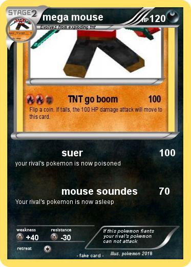 Pokemon mega mouse