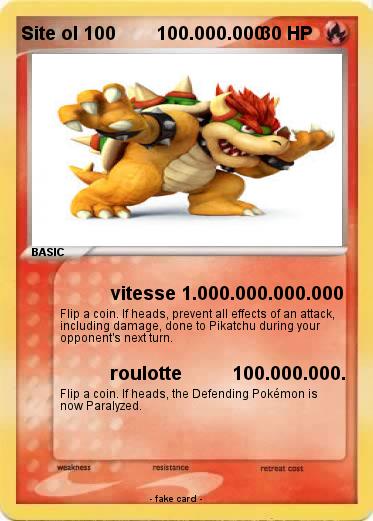 Pokemon Site ol 100        100.000.000
