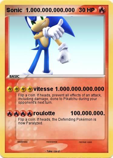 Pokemon Sonic  1.000.000.000.000