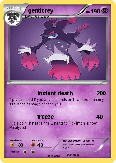 Pokemon genticrey