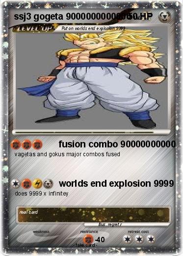 Pokemon ssj3 gogeta 9000000000000