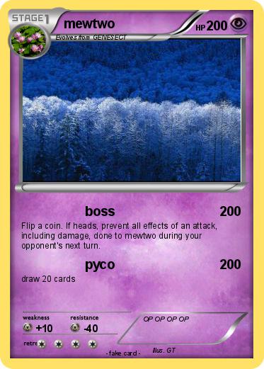 Pokemon mewtwo