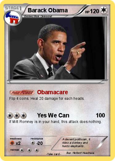 Pokemon Barack Obama