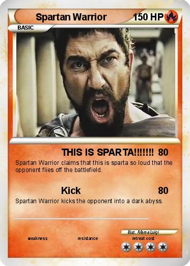 Pokemon Spartan Warrior