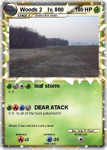 Pokemon Woods 2    lv. 800