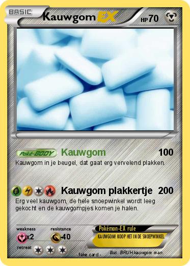 Pokemon Kauwgom