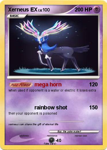 Pokemon Xerneus EX