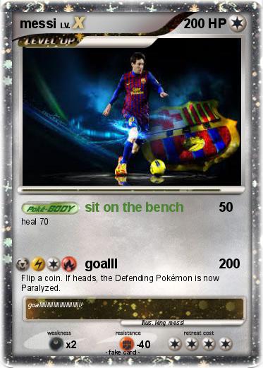 Pokemon messi