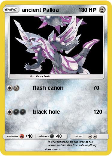 Pokemon ancient Palkia