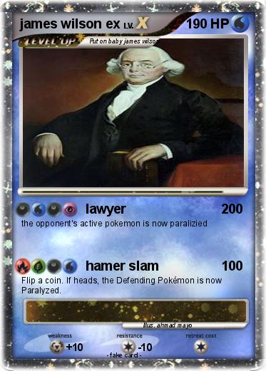 Pokemon james wilson ex