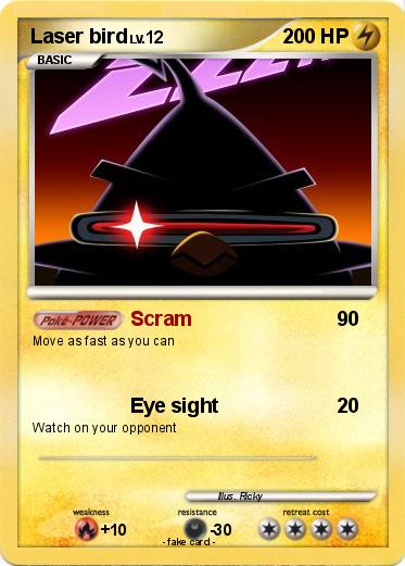 Pokemon Laser bird