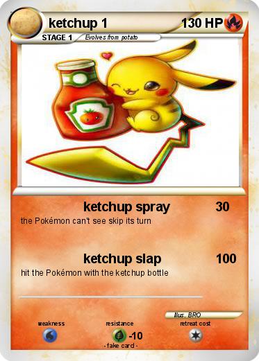 Pokemon ketchup 1