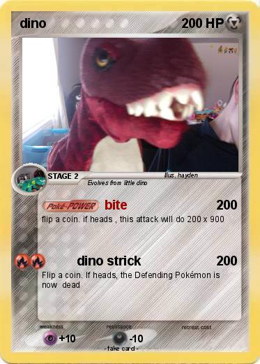 Pokemon dino