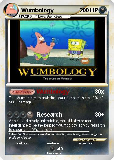 Pokemon Wumbology
