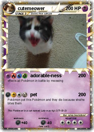 Pokemon cutemeower