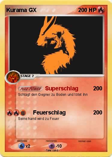 Pokemon Kurama GX