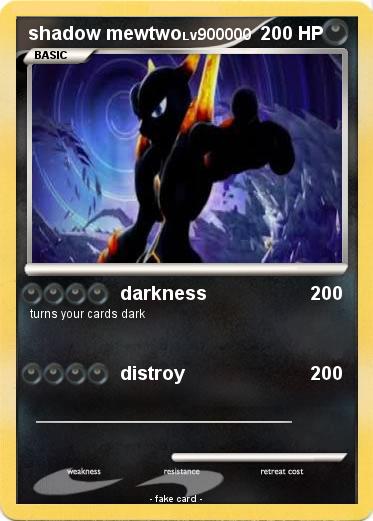 Pokemon shadow mewtwo
