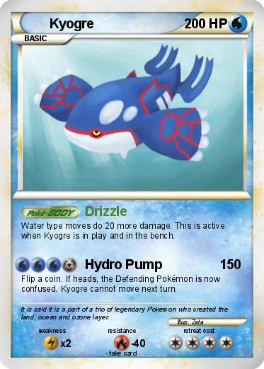 Pokemon Kyogre