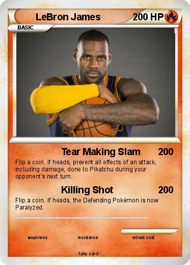 Pokemon LeBron James 558 Pokemon LeBron James 558