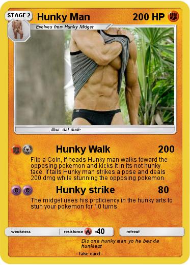 Pokemon Hunky Man
