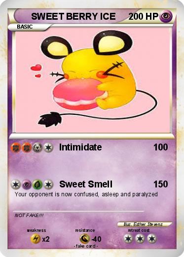 Pokemon SWEET BERRY ICE