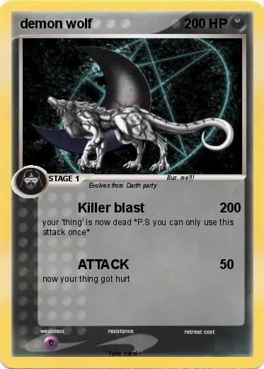 Pokemon demon wolf