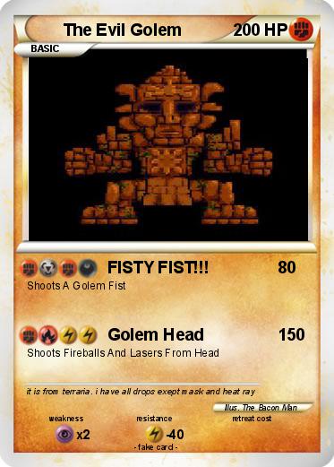 Pokemon The Evil Golem