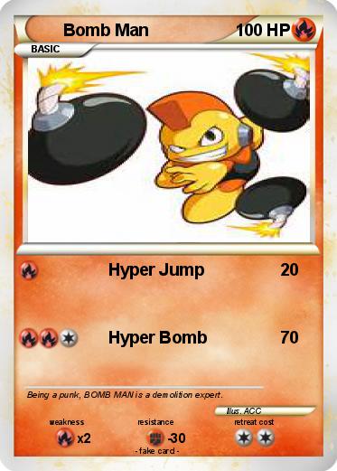 Pokemon Bomb Man