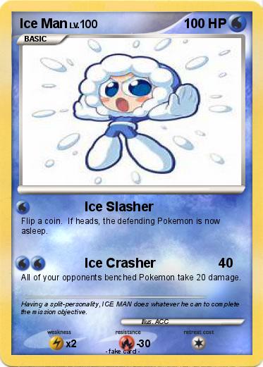 Pokemon Ice Man