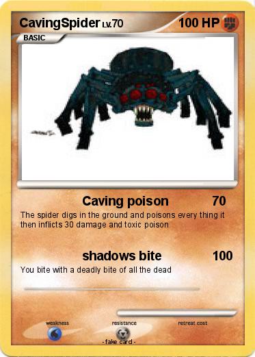 Pokemon CavingSpider