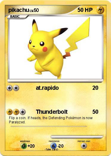 Pokemon pikachu