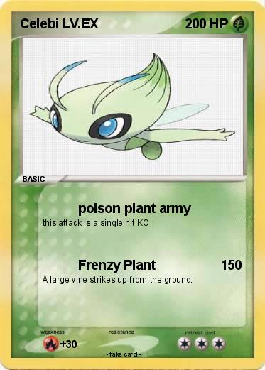 Pokemon Celebi LV.EX