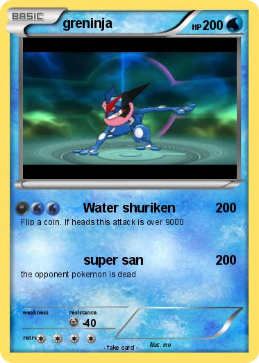 Pokemon greninja